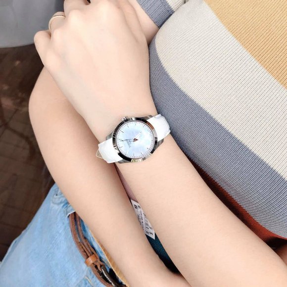 Sale! New! Tissot Grande White Band Ladies Watch - Picture 3 of 4